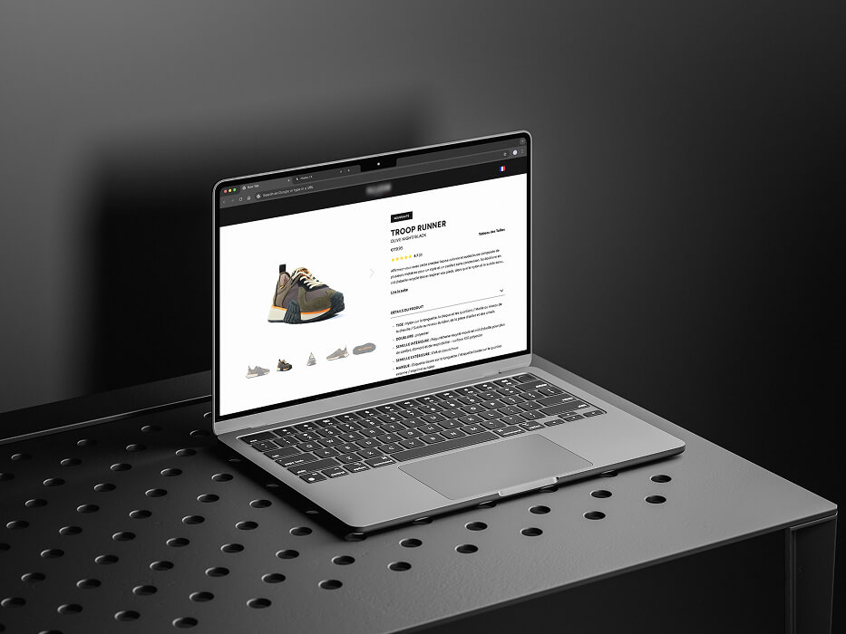 Project product page for QR on product, website, gtrsuite
