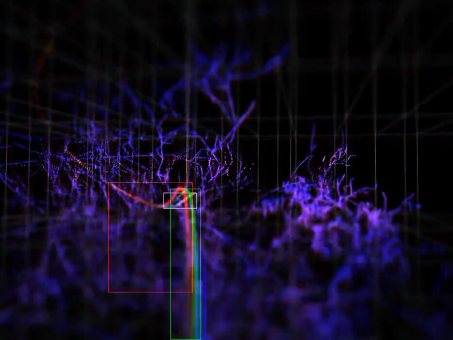Project Neuronal Reaction, visual art, touchdesigner