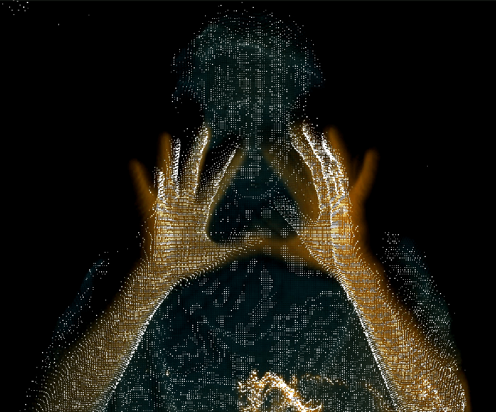 Fade Away visual art made in touchdesigner