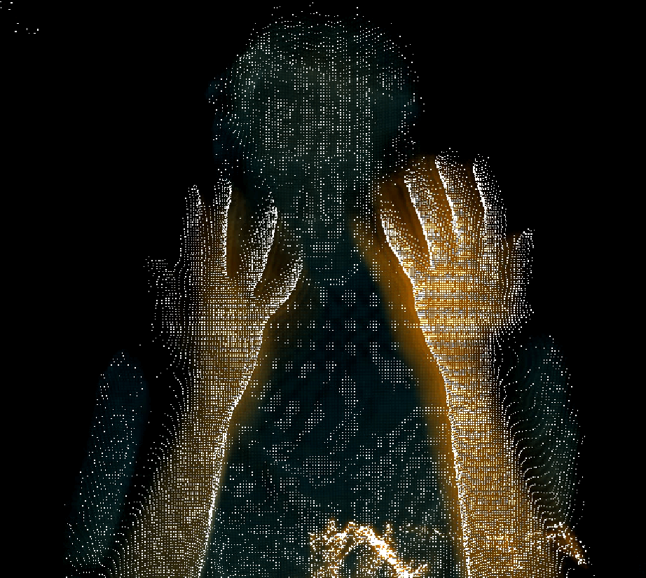 Fade Away visual art made in touchdesigner