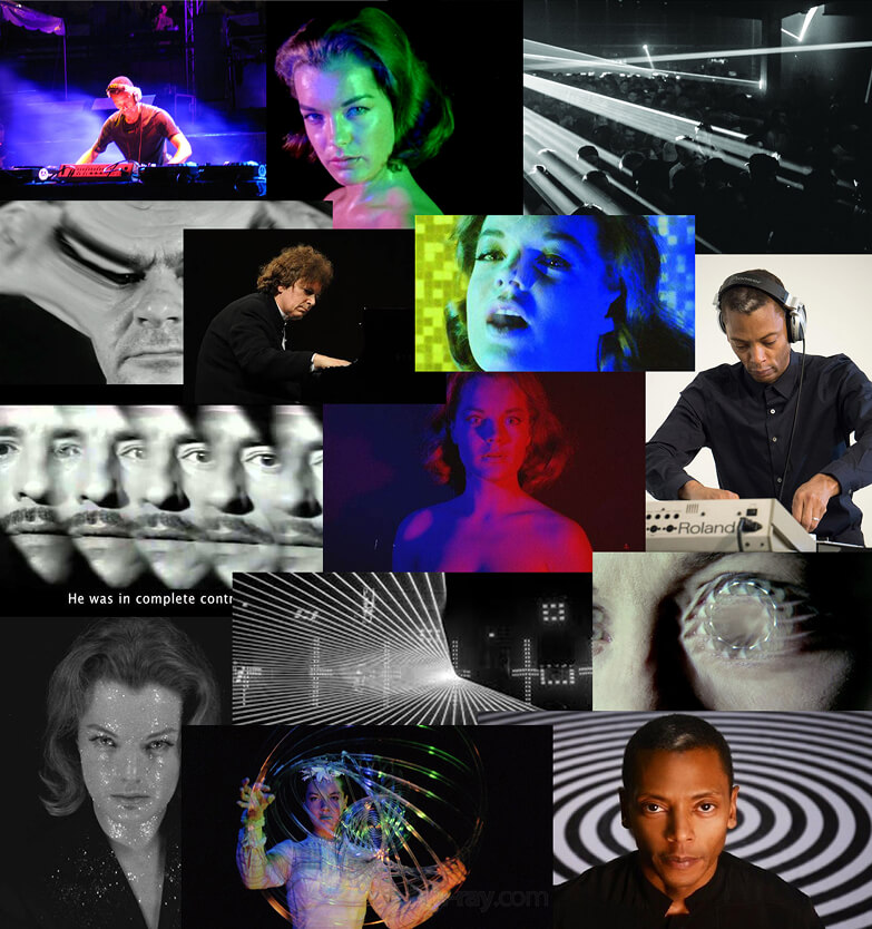 Project Jeff Mills, auditorium Louvres, print poster, moodboard