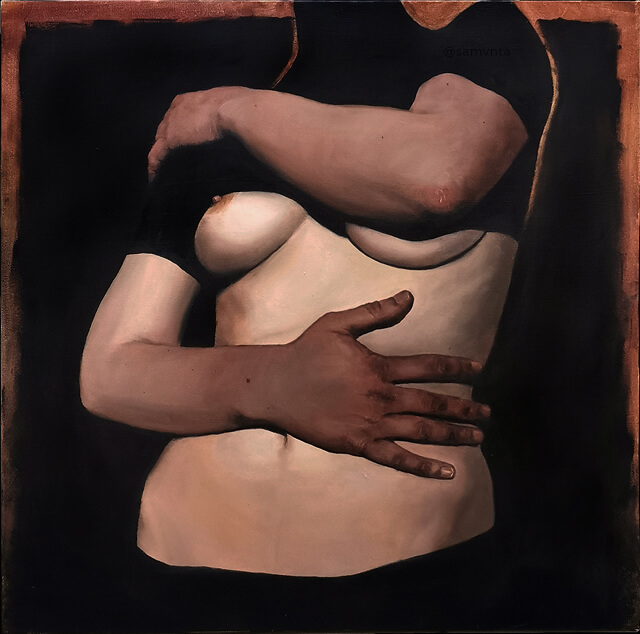 Corps 2024, oil painting